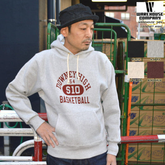 WARE HOUSE "484 DOWNEY HIGH" Reverse style exclusive Hanging Lining Sweat Parka