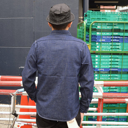 FULL COUNT "4890" DENIM WORK SHIRTS