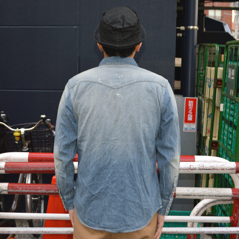 FULL COUNT "4894HW" Denim Western Shirts