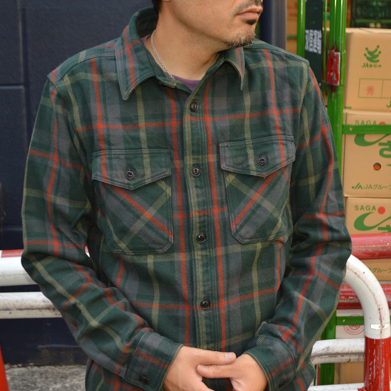 UES "502551" EXTRA HEAVY FLANNEL SHIRTS