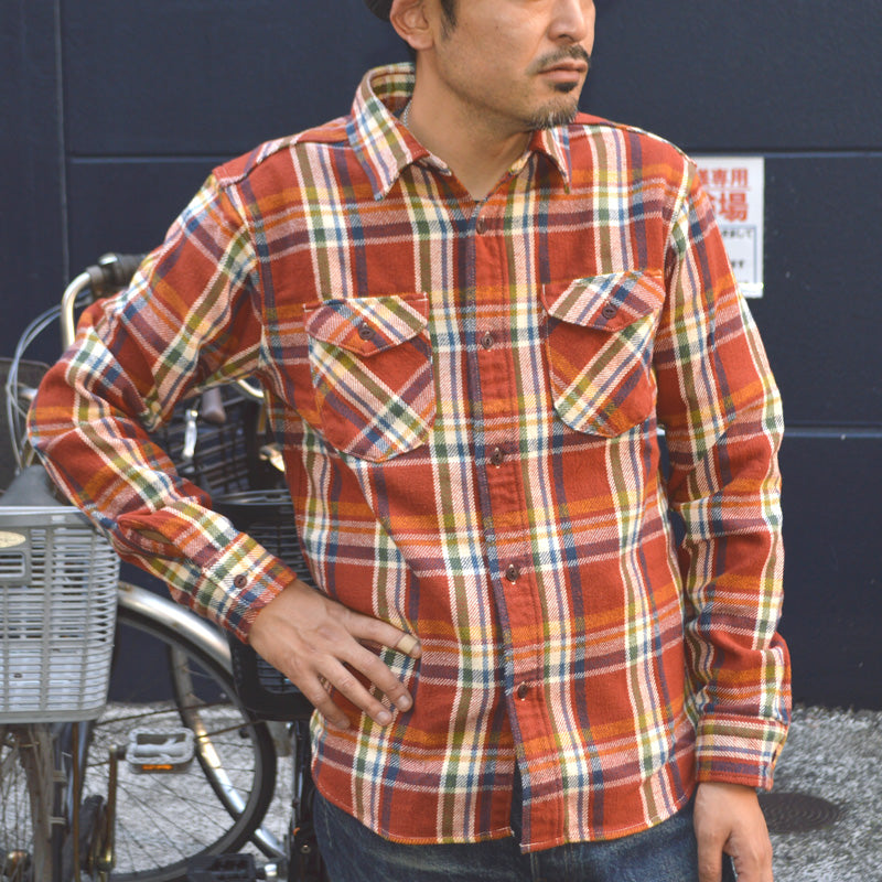 UES "502553" HEAVY FLANNEL SHIRTS