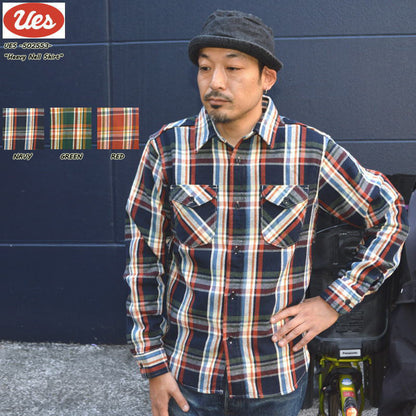 UES "502553" HEAVY FLANNEL SHIRTS