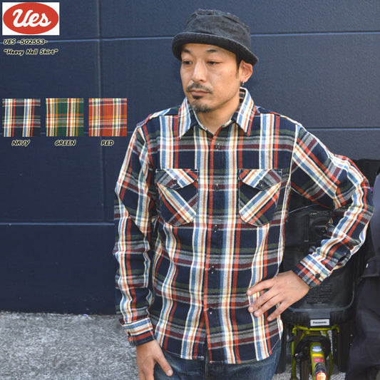 UES "502553" HEAVY FLANNEL SHIRTS