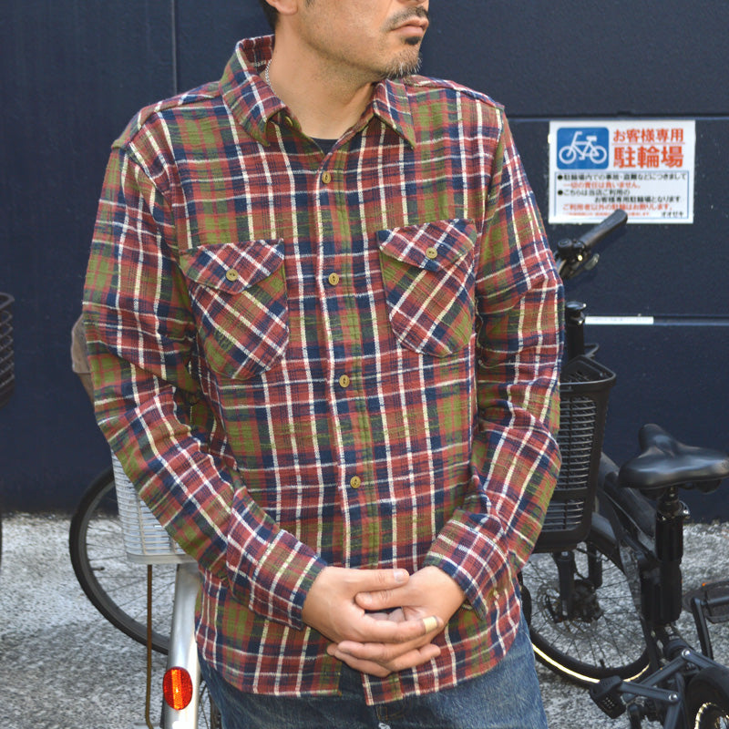 UES "502554" SLAB FLANNEL SHIRTS