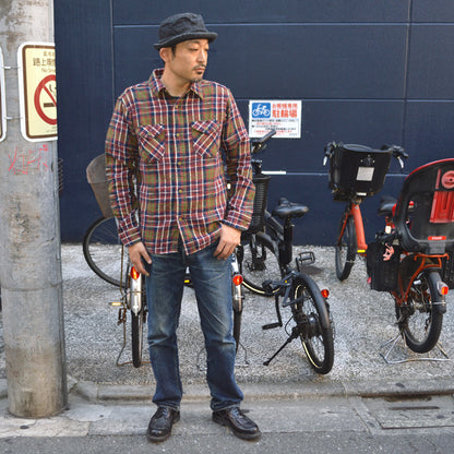UES "502554" SLAB FLANNEL SHIRTS