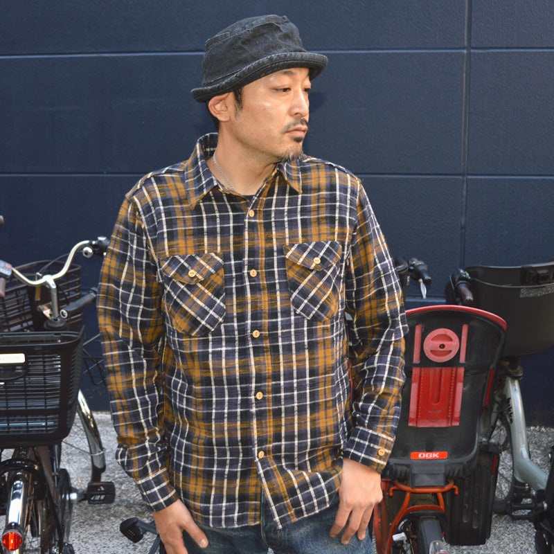 UES "502554" SLAB FLANNEL SHIRTS