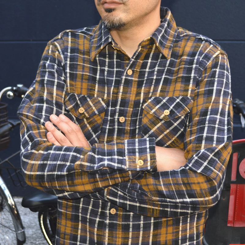 UES "502554" SLAB FLANNEL SHIRTS