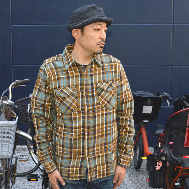 UES "502554" SLAB FLANNEL SHIRTS