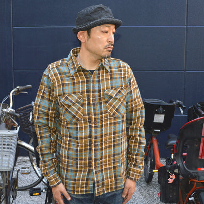 UES "502554" SLAB FLANNEL SHIRTS