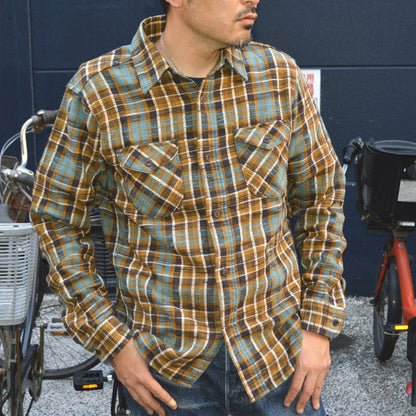 UES "502554" SLAB FLANNEL SHIRTS