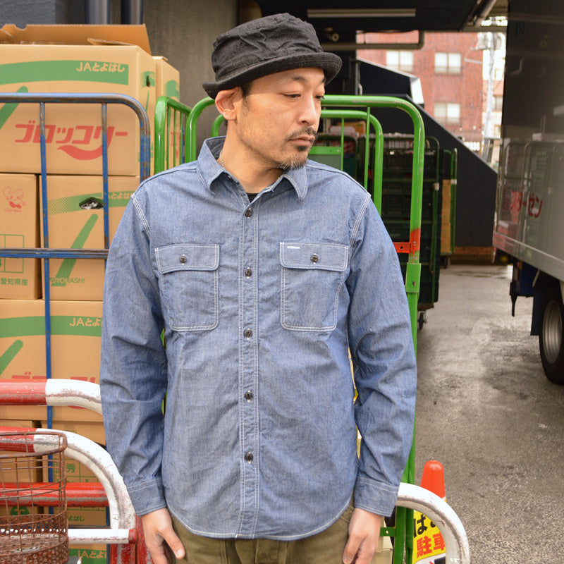 UES "502601" Triple Stitch Work Shirt