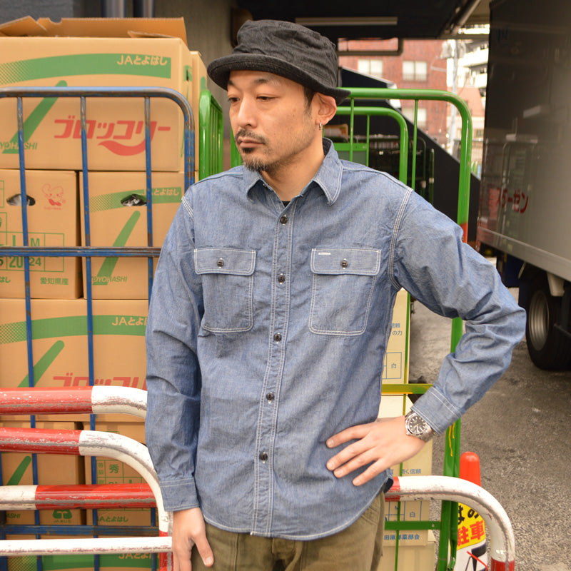 UES "502601" Triple Stitch Work Shirt