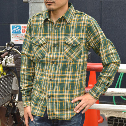 UES "502655" SLAB FLANNEL SHIRTS