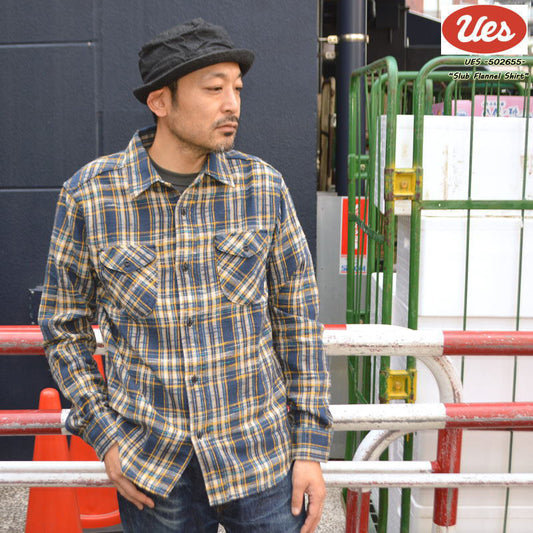 UES "502655" SLAB FLANNEL SHIRTS