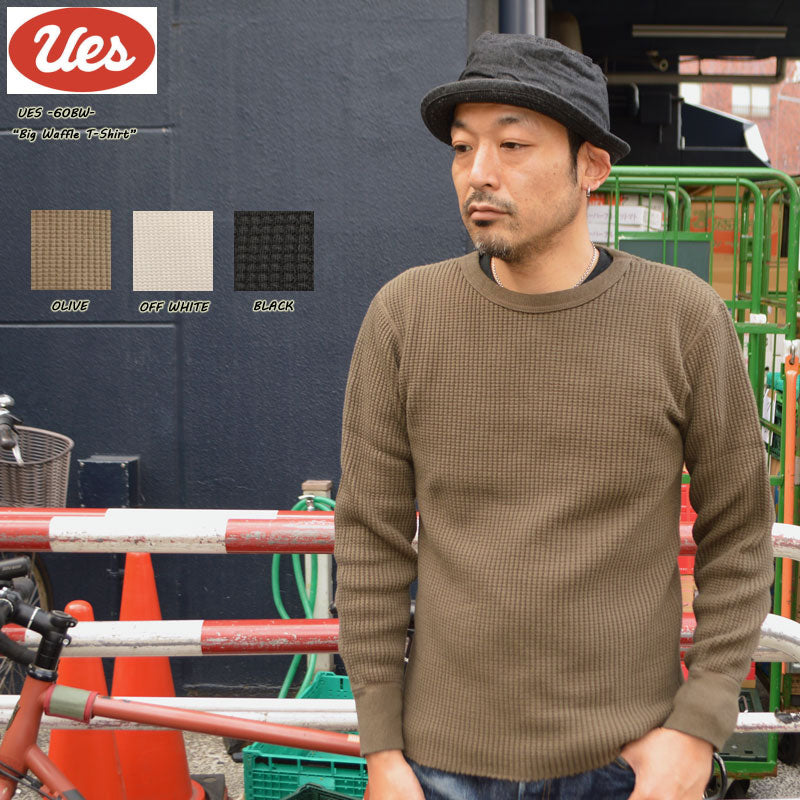 UES "60BW" BIG WAFFLT T-SHIRT