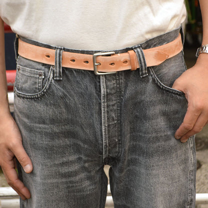 FULL COUNT ”6218” Wild Leather Narrow Belt