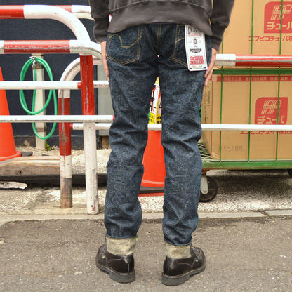 ONI DENIM "622-CCD-Kabuki" 15oz Crushed Concrete Denim kabuki Selvedge Relax Tapered