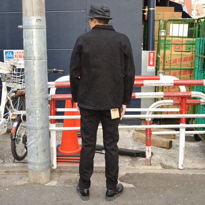 ONI DENIM "622ZR-BKBK" 20oz Oni Secret Black Denim Relax Tapered