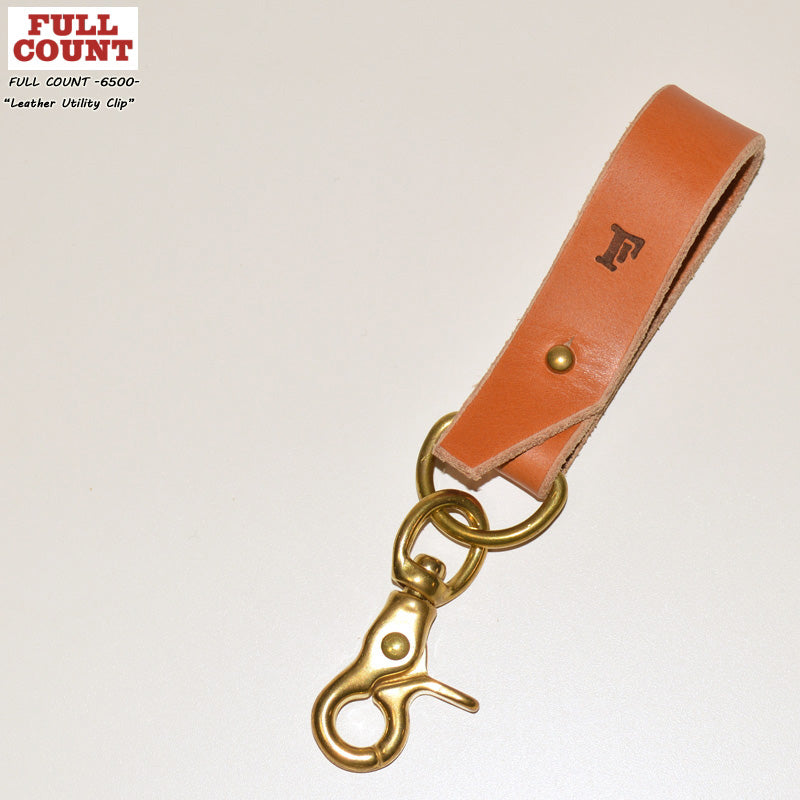 FULL COUNT ”6500” Leather Utility Clip
