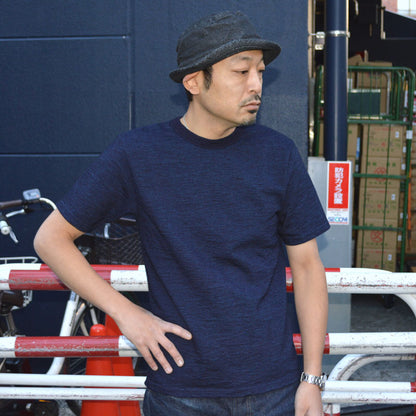 UES "652531" No.7 Yarn Indigo T-shirt