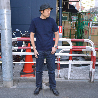 UES "652531" No.7 Yarn Indigo T-shirt