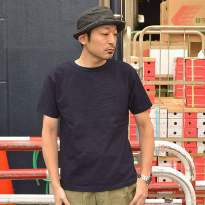 UES "652532" No.16 Yarn Indigo T-shirt