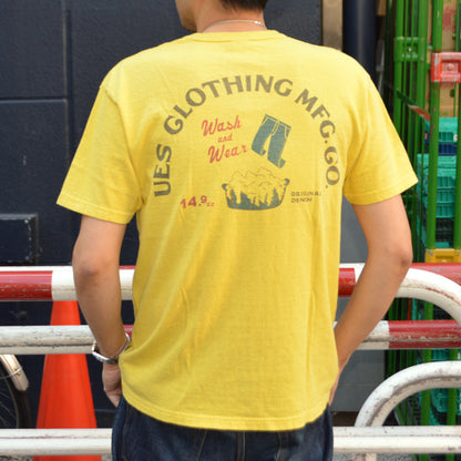 UES "652605" T-shirt "WASH＆WEAR"