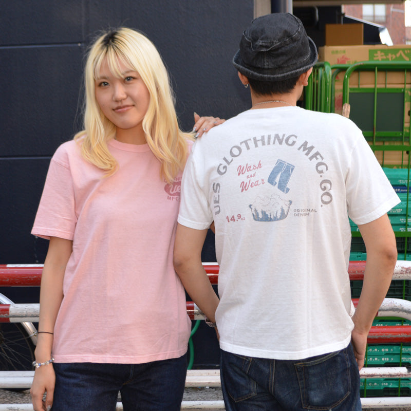 UES "652605" T-shirt "WASH＆WEAR"