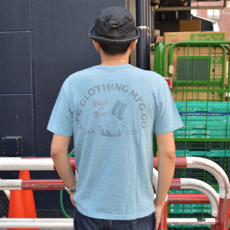 UES "652605" T-shirt "WASH＆WEAR"