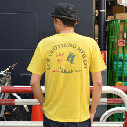 UES "652605" T-shirt "WASH＆WEAR"