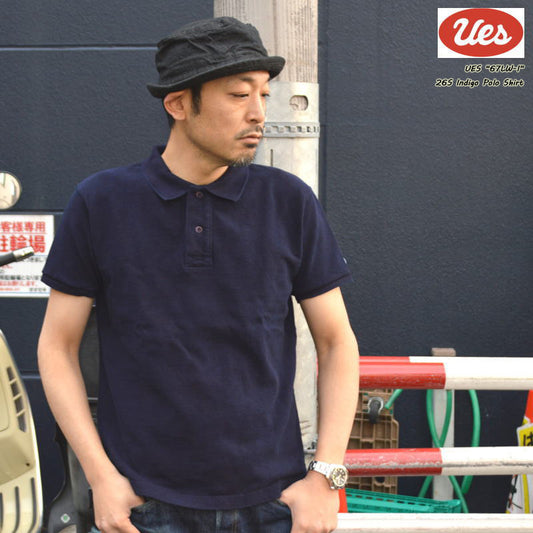 UES "67LW-I" INDIGO POLO SHIRT 2026
