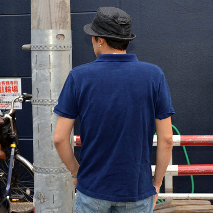 UES "67LW-I" INDIGO POLO SHIRT