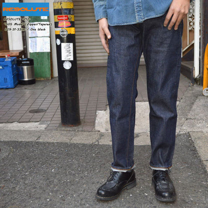 *No signature by Mr. Hayashi (regular page) RESOLUTE "712" 505type (Zipper/Tapered)