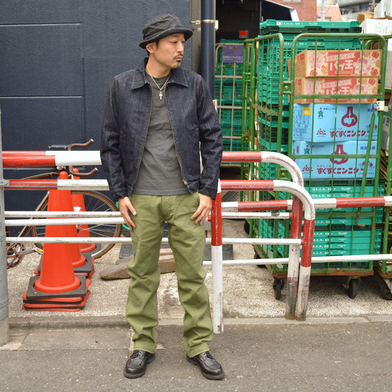 ONI DENIM "737-SVC-LOL" "737-SVC-KHB" 9.5oz Selvedge Chino Trousers