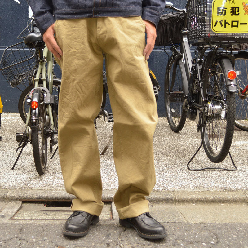 ONI DENIM "777-BRD" British Drill Wide Trousers