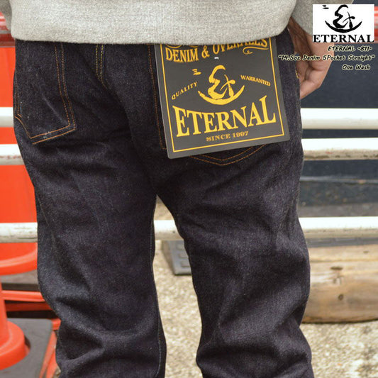 ETERNAL "811" 14.5oz Denim 5 POCKET STRAIGHT JEANS