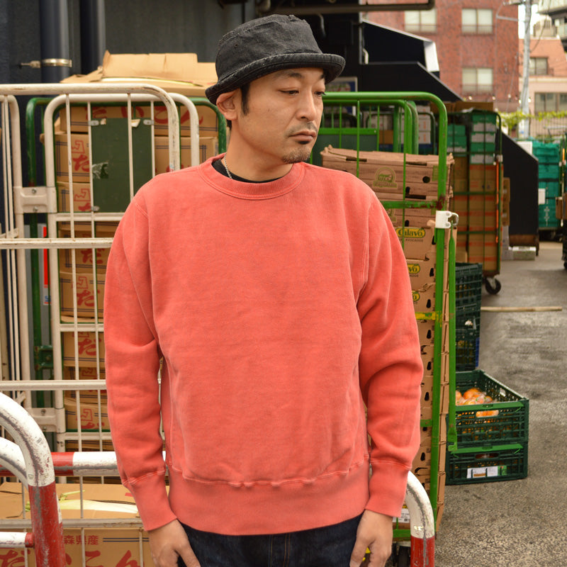 STUDIO D'ARTISAN "8185" Bengala Dyed Loopwheel Sweatshirt