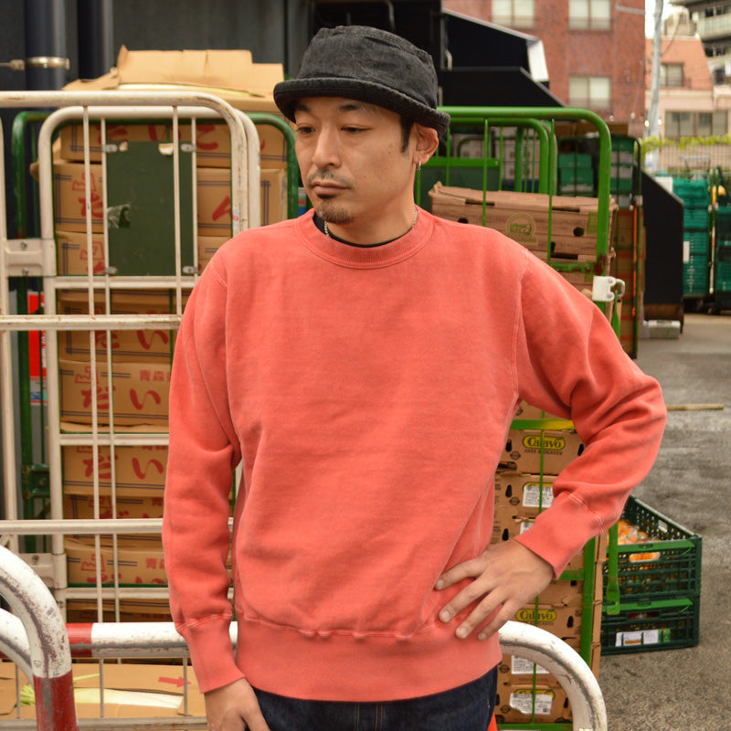 STUDIO D'ARTISAN "8185" Bengala Dyed Loopwheel Sweatshirt