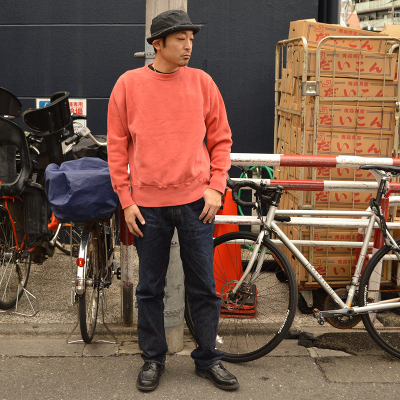STUDIO D'ARTISAN "8185" Bengala Dyed Loopwheel Sweatshirt