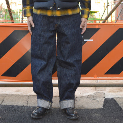 ONI DENIM "822-ONI KASE" 16oz Natural Indigo ONIKASE Super Wide Tapered