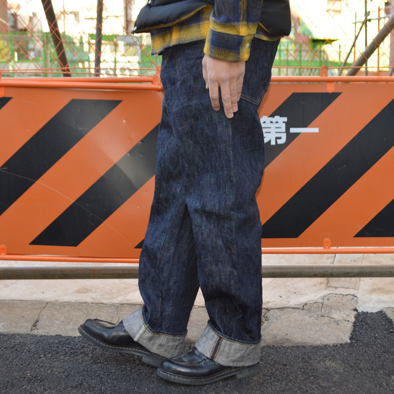 ONI DENIM "822-ONI KASE" 16oz Natural Indigo ONIKASE Super Wide Tapered