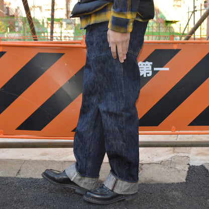 ONI DENIM "822-ONI KASE" 16oz Natural Indigo ONIKASE Super Wide Tapered