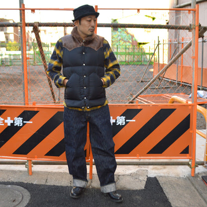 ONI DENIM "822-ONI KASE" 16oz Natural Indigo ONIKASE Super Wide Tapered