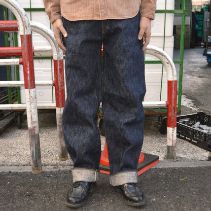 ONI DENIM "822-ONI KASE" 16oz Natural Indigo ONIKASE Super Wide Tapered