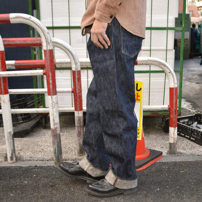 ONI DENIM "822-ONI KASE" 16oz Natural Indigo ONIKASE Super Wide Tapered