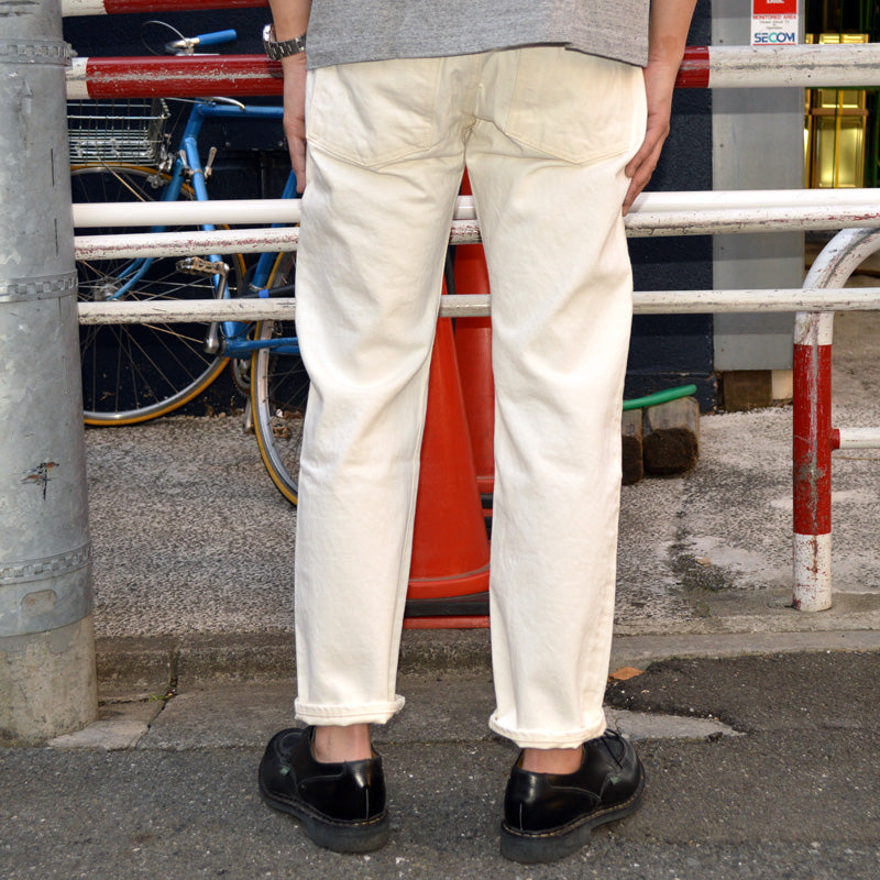 Black Friday!! 30%OFF!! RESOLUTE "AA710" 10th Anniversary White Jeans Tight Straight (66model)