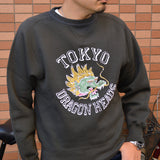JELADO "AB01225" Tokyo Dragon Heads Sweat Shirt