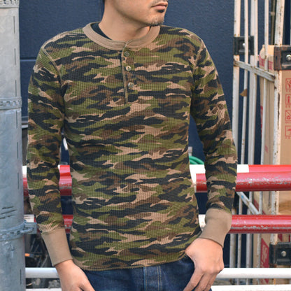 JELADO "AB94236C" Mega Thermal Henry Neck Camo