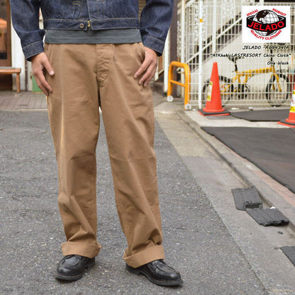 JELADO "AG94341A" 41 Khaki Lastresort Chino Cloth