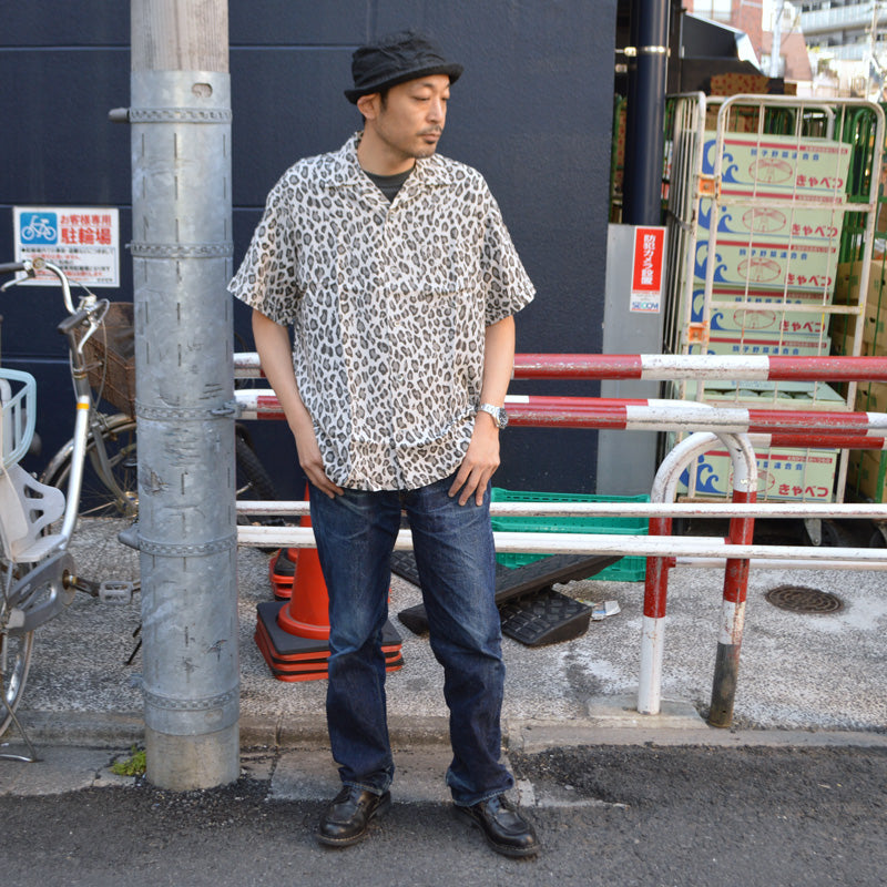 JELADO "BL21115" Open Collar Shirt "Hollywood"